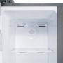 electriQ 513 Litre Side-by-Side American Fridge Freezer – Stainless Steel