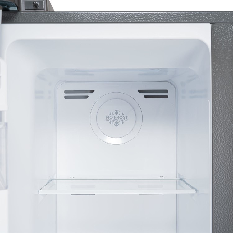 electriQ 513 Litre Side-by-Side American Fridge Freezer – Stainless Steel