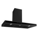 eiQ90SLIMBTOUCHBL electriQ 90cm Slimline Chimney Cooker Hood - Black