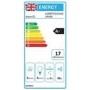 electriQ 90cm Curved Angled Hood with Touch Control - Black - A+ for energy