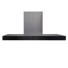 electriQ 90cm Stainless Steel Slimline Touch Control Cooker Hood A+++