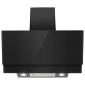 A1/eiQAN90BLTOUCH Refurbished electriQ eiQAN90BLTOUCH 90cm Angled Cooker Hood with Touch & Gesture Control Black