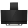 electriQ 90cm Angled Cooker Hood with Touch &amp; Gesture Control - Black - A+++