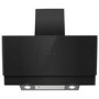 electriQ 90cm Angled Cooker Hood with Gesture Control - Black