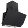 Refurbished electriQ eiQAN90BLTOUCH 90cm Angled Cooker Hood with Touch & Gesture Control Black