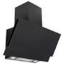 electriQ 90cm Angled Cooker Hood with Gesture Control - Black