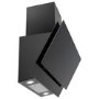electriQ 90cm Angled Cooker Hood with Gesture Control - Black