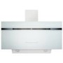 Refurbished electriQ eiQAN90WHHE 90cm Super Silent Angled Cooker Hood White