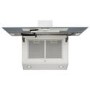 Refurbished electriQ eiQAN90WHHE 90cm Super Silent Angled Cooker Hood White