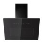 electriQ 60cm Angled Chimney Cooker Hood - Black