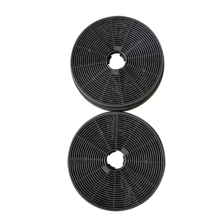 electriQ 60cm Angled Chimney Cooker Hood - Black