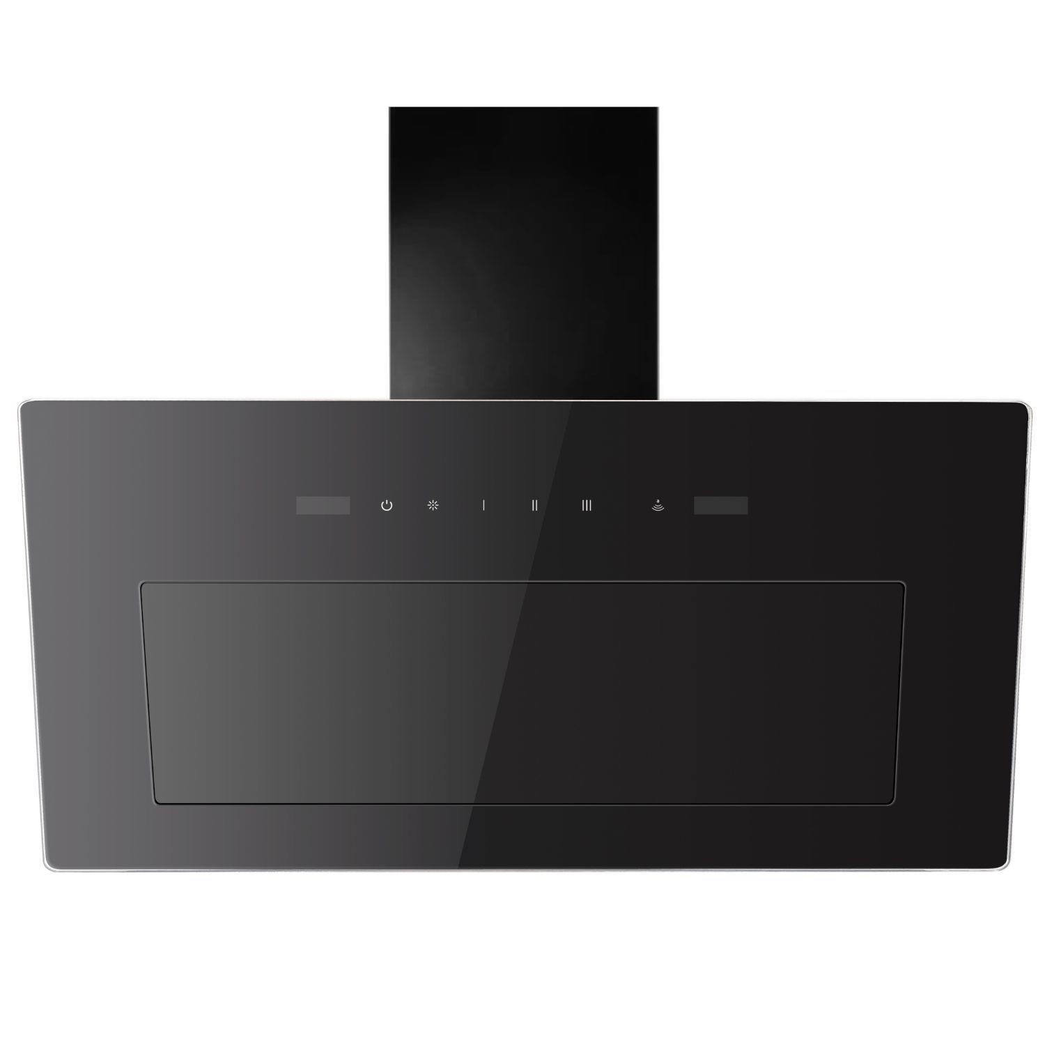 90cm Angled Chimney Cooker Hood Front Filter