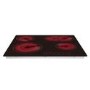 electriQ 60cm Ceramic Hob with Extended Zone - Black
