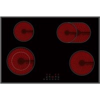electriQ 77cm 4 Zone Touch Control Ceramic Hob