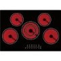 electriQ 77cm 5 Zone Touch Control Ceramic Hob