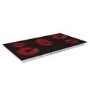 GRADE A1 - electriQ 90cm 5 Zone Ceramic Hob with Extended Zone