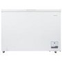 electriQ 299 Litre Chest Freezer - White