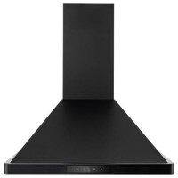 Refurbished electriQ eiQCHIM60BLTOUCH 60cm Traditional Chimney Hood with Touch Control Black