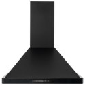 eiQCHIM60BLTOUCH electriQ 60cm Traditional Chimney Hood with Touch Control - Black