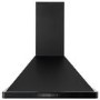 Refurbished electriQ eiQCHIM60BLTOUCH 60cm Traditional Chimney Hood with Touch Control Black