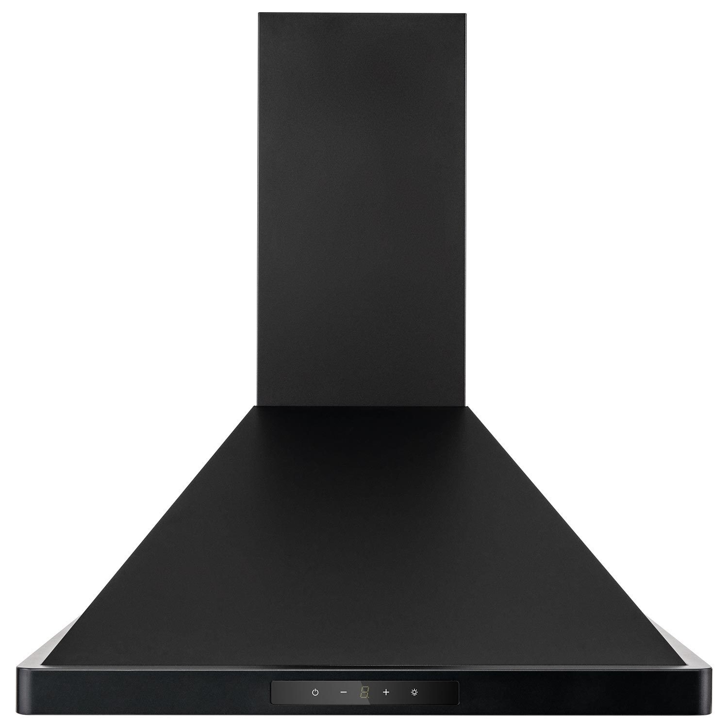 electriQ 60cm Traditional Chimney Hood with Touch Control - Black electriQ 60cm Traditional Chimney Hood with Touch Control - Black