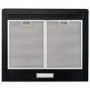 Refurbished electriQ eiQCHIM60BLTOUCH 60cm Traditional Chimney Hood with Touch Control Black