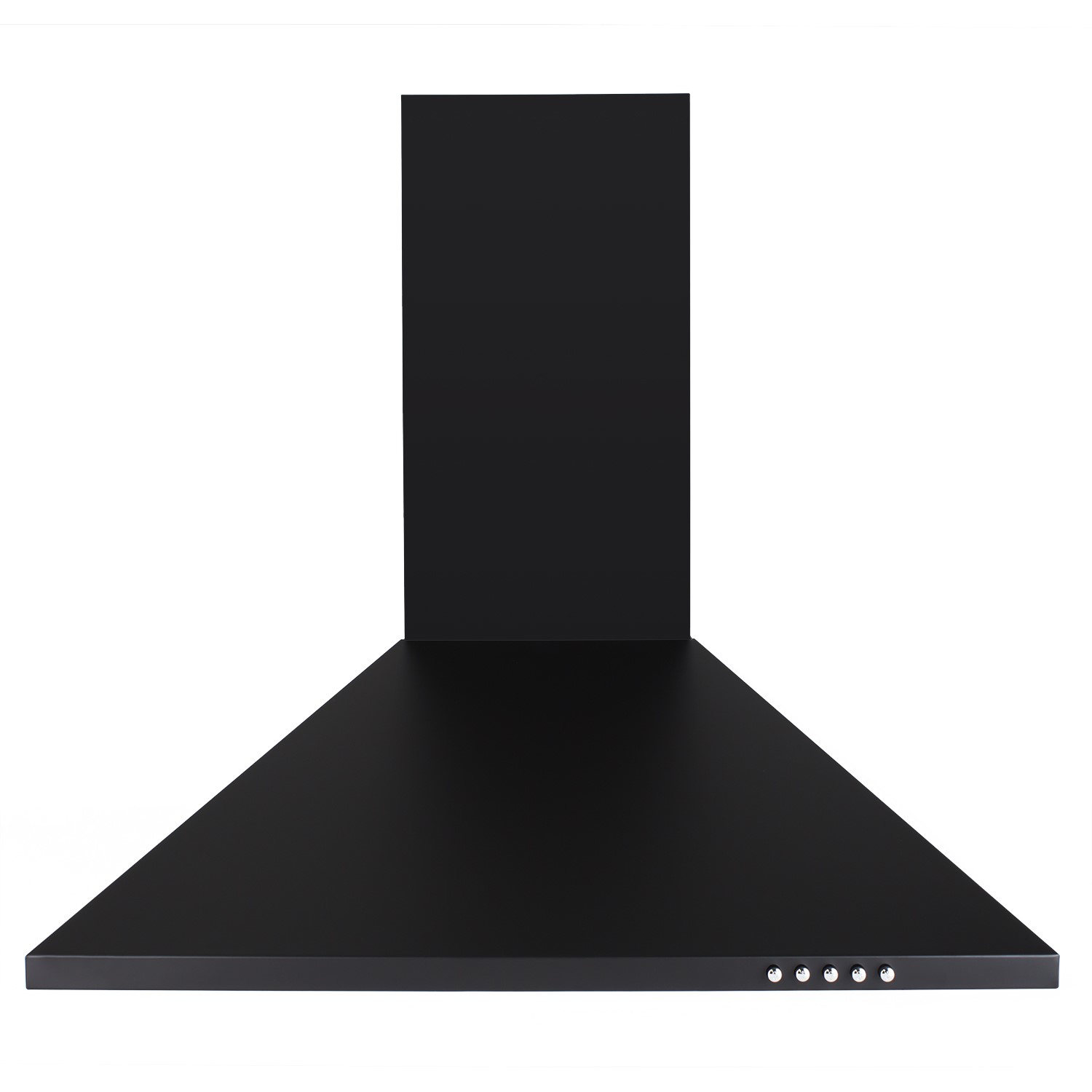 60cm Black Chimney Cooker Hood