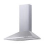 electriQ 60cm Traditional Chimney Cooker Hood - Stainless Steel