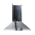 electriQ 60cm Traditional Chimney Cooker Hood - Stainless Steel