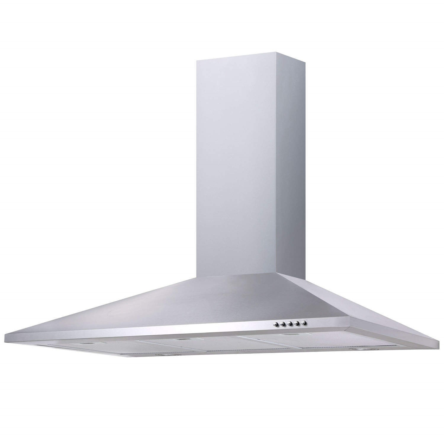 electriQ 90cm Traditional Chimney Cooker Hood in Stainless Steel Now