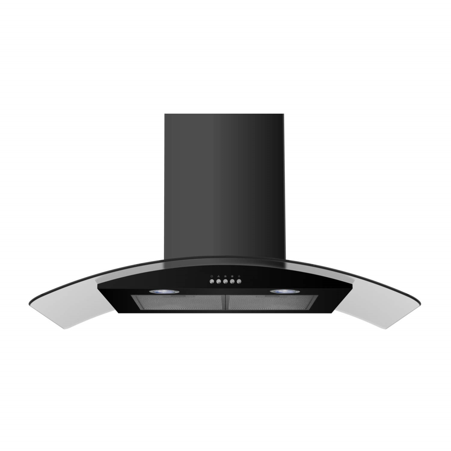 80cm curved glass cooker hood hotsell