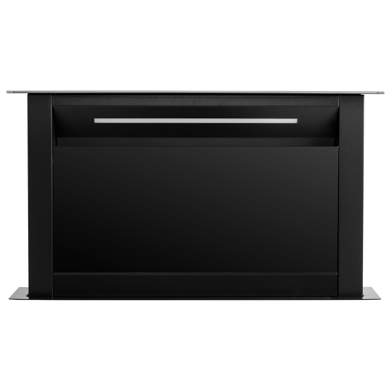 electriQ 60cm Downdraft Cooker Hood - Black