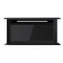 electriQ 60cm Downdraft Cooker Hood - Black