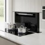 GRADE A1 - electriQ 60cm Downdraft Cooker Hood - Black