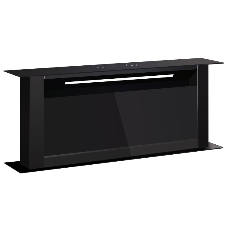 Refurbished 90cm Downdraft Cooker Hood - Black