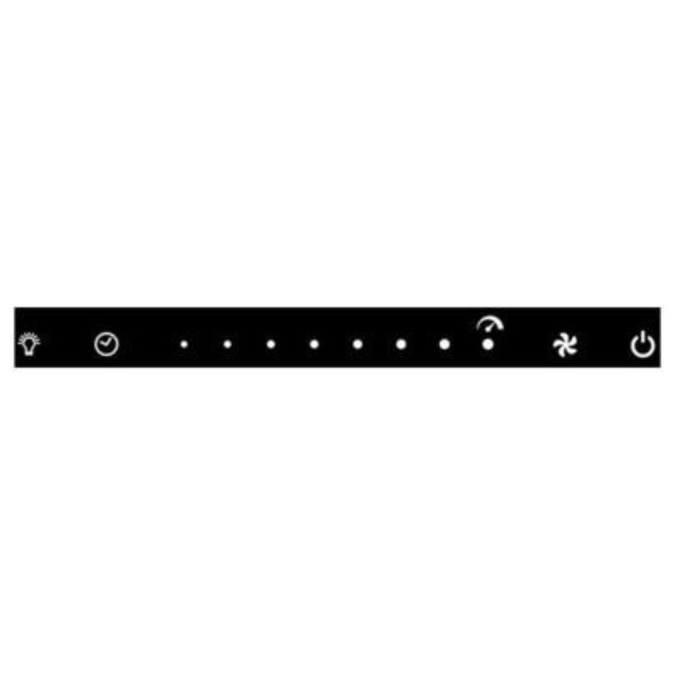 electriQ 90cm Downdraft Cooker Hood - Black
