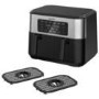 electriQ Dual Zone Air Fryer 8.5L Capacity
