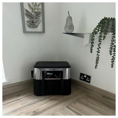 electriQ Dual Zone Air Fryer 8.5L Capacity