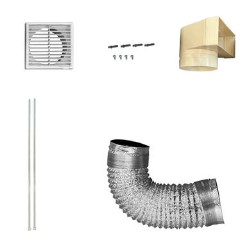 electriQ External Ducting Kit for eiQ80INDD & eiQ80INDDF 