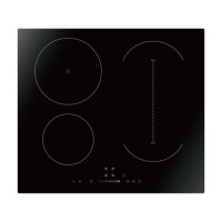 GRADE A1 - electriQ 60cm Induction Hob with Bridge Zone