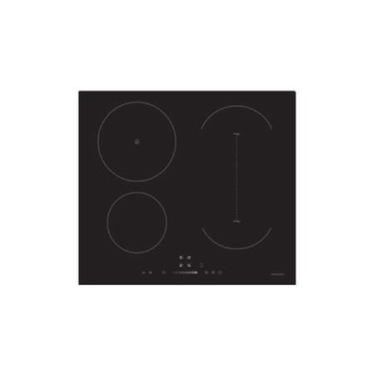 GRADE A1 - electriQ 60cm Induction Hob with Bridge Zone