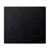 GRADE A1 - electriQ 60cm Induction 13amp Plug in Touch Control Hob 