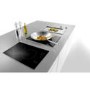 electriQ 30cm Domino Two Zone Induction Hob Black - Plug in and go ! 