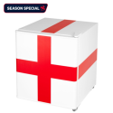eiQENG48DF electriQ 48 Litre Drinks Fridge – England Flag Design