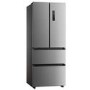 Refurbished electriQ eiQFD70FF 391 Litre Frost Free American Fridge Freezer Stainless Steel