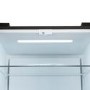 electriQ 391 Litre French Style American Fridge Freezer - Stainless Steel