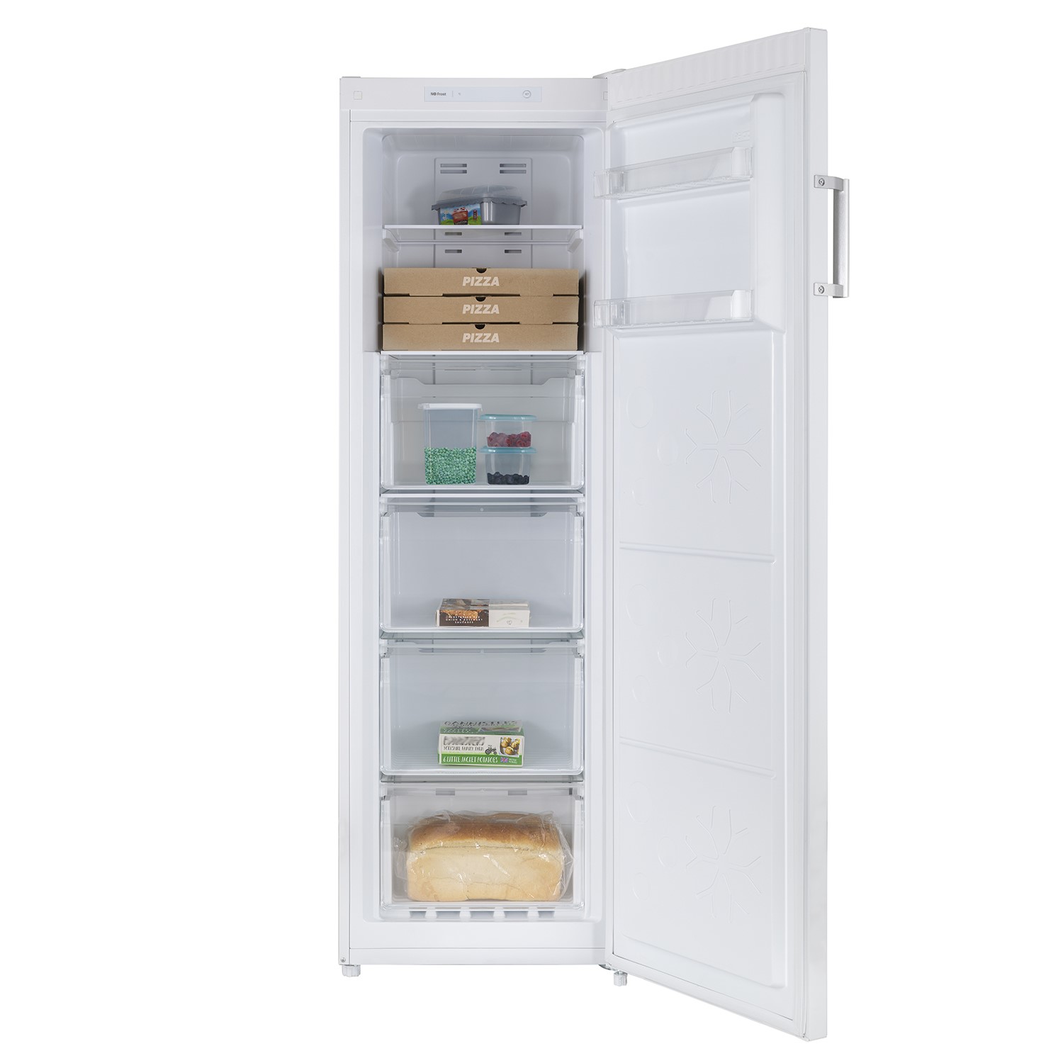 electriQ 206 Litre Freestanding Upright Freezer 170cm Tall Frost Free