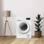 electriQ 7kg Heat Pump Tumble Dryer - White