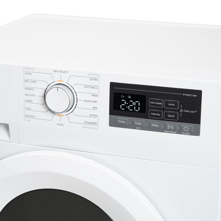 electriQ 7kg Heat Pump Tumble Dryer - White