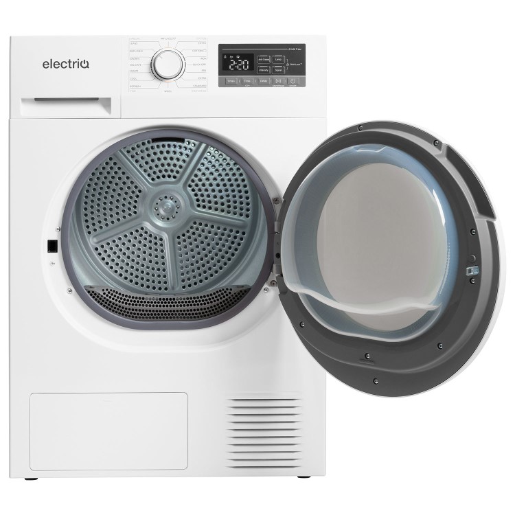 electriQ 7kg Heat Pump Tumble Dryer - White